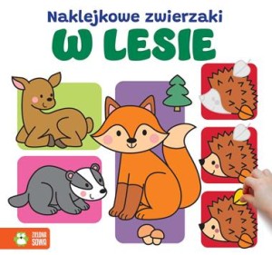 Naklejkowe zwierzaki. W lesie