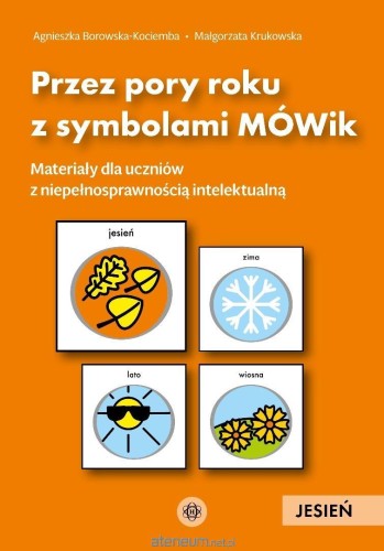 Przez pory roku z symbolami MÓWik. Jesień