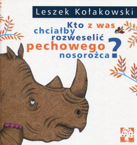 Kto z was chciałby rozweselić pechowego nosorożca?