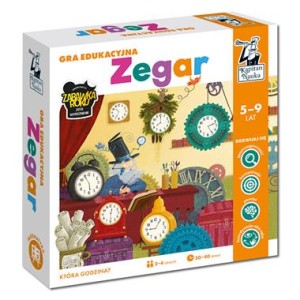 Kapitan Nauka. Gra edukacyjna. Zegar
