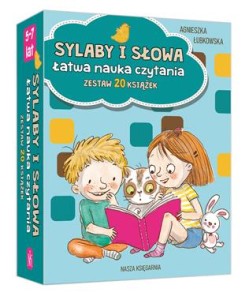 Pakiet: Sylaby i słowa. Łatwa nauka czytania (zestaw 20 książek)