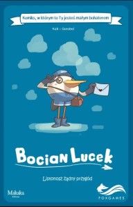 Komiksy paragrafowe. Bocian Lucek. Listonosz żądny przygód