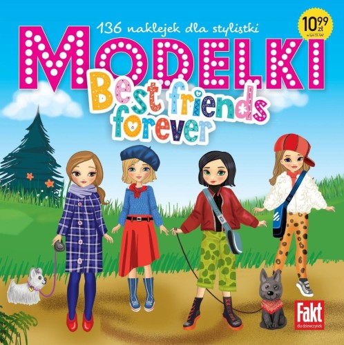 MODELKI. Best friends forever (136 naklejek dla stylistki)