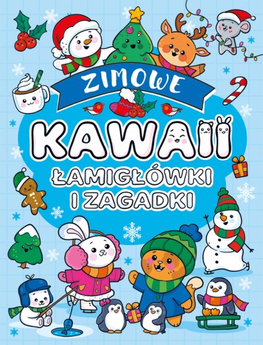 Kawaii. Zimowe. Łamigłówki i zagadki