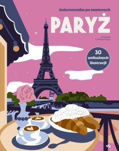 Relacja Relaks. Paryż. Kolorowanka po numerach