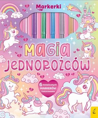 Markerki. Magia jednorożców (w środku flamastry)