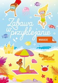 Zabawa w przyklejanie Wakacje