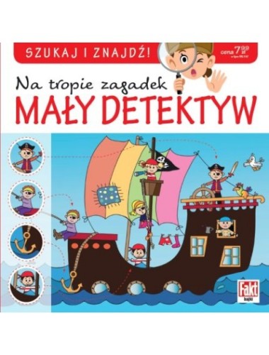 Na tropie zagadek. Mały detektyw (Delikatnie uszkodzone)