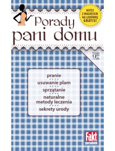 Porady pani domu (+ notes z magnesem na lodówkę) (Delikatnie uszkodzone)