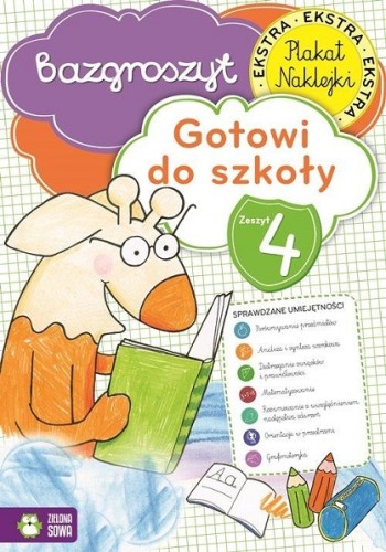 Bazgroszyt. Gotowi do szkoły. Zeszyt 4 (+ plakat + naklejki)
