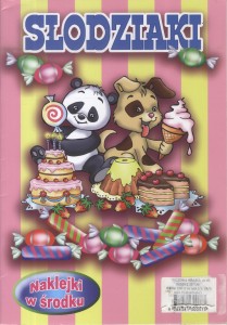 Kolorowanka z naklejkami. Słodziaki