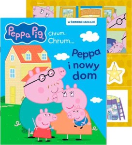 Peppa Pig. Chrum... Chrum... Peppa i nowy dom (w środku naklejki)