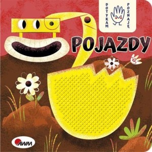 Dotykam poznaję Pojazdy (książka sensoryczna)