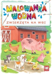 Malowanka wodna. Zwierzęta na wsi