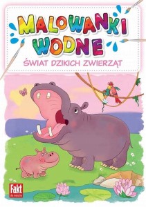 Malowanka wodna. Świat dzikich zwierząt