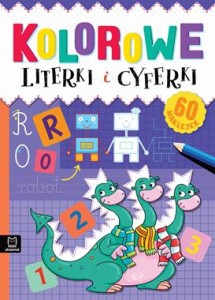 Kolorowe literki i cyferki (+ naklejki)