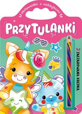 Przytulanki Malowanka z naklejkami Zaczarowana kredka