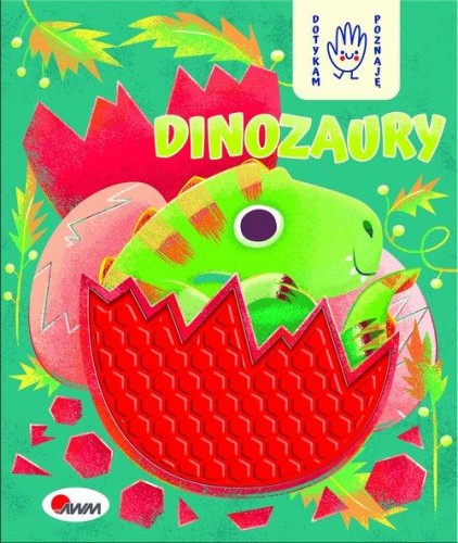 Dotykam poznaję dinozaury (książka sensoryczna)