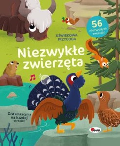 Dźwiękowa przygoda. Niezwykłe zwierzęta (książeczka dźwiękowa)