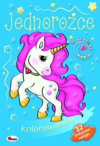 Jednorożce kolorowanka brokatowa magia