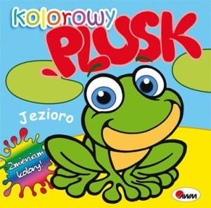 Kolorowy plusk jezioro