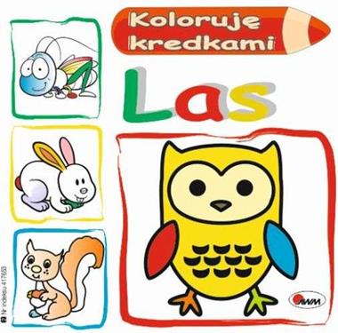 Koloruję kredkami las