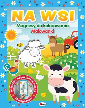 Magnesy do kolorowania na wsi