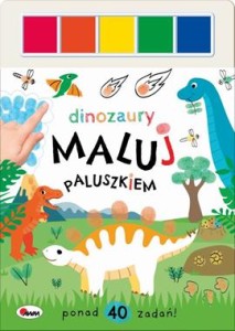 Maluj paluszkiem dinozaury