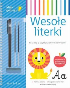 Mały geniusz wesołe literki