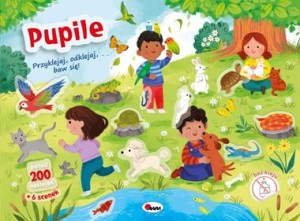 Przyklejaj odklejaj baw się! Pupile