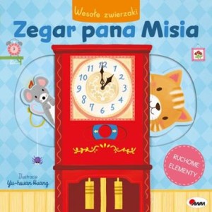 Wesołe zwierzaki zegar pana misia