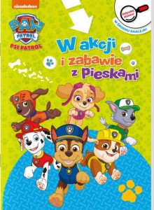 Psi Patrol. Odszukaj różnice. W akcji i zabawie z pieskami (w środku naklejki)