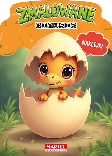 Zmalowane dinusie (z naklejkami)