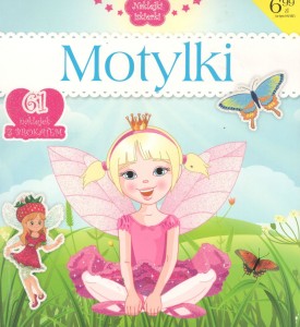 Naklejki iskierki. Motylki (61 naklejek z brokatem)