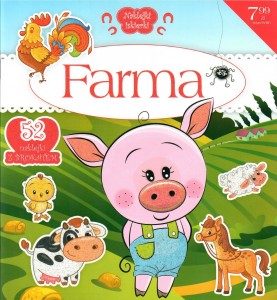 Naklejki iskierki. Farma (52 naklejki z brokatem)