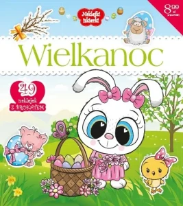 Naklejki iskierki. Wielkanoc (49 naklejek z brokatem)2
