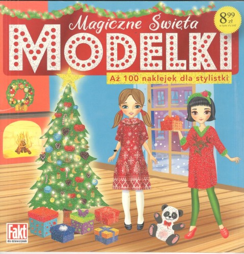 Modelki. Magiczne święta (100 naklejek)