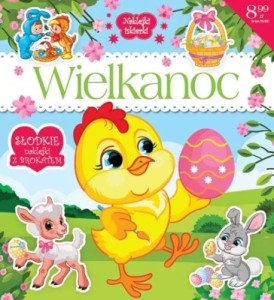 Naklejki iskierki. Wielkanoc. Słodkie naklejki z brokatem 2