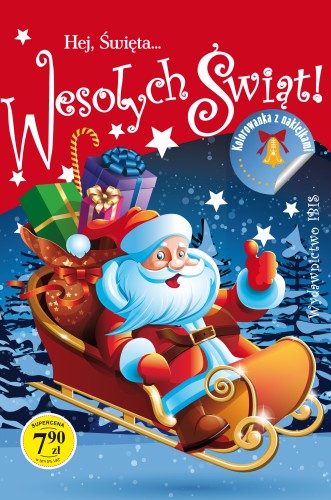 Hej, Święta... Wesołych Świąt! (+ naklejki)