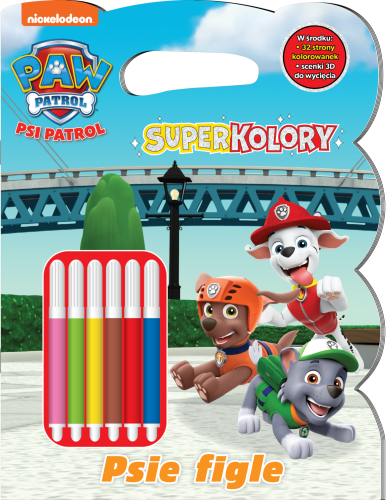 Psie figle. Psi Patrol. SuperKolory