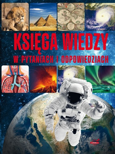 Księga wiedzy w pytaniach i odpowiedziach (niebieska okładka) (Delikatnie uszkodzone)