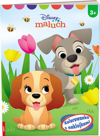 Disney Maluch Kolorowanka z naklejkami