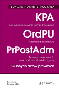 Edycja administracyjna Kodeks postępowania administracyjnego Ordynacja podatkowa