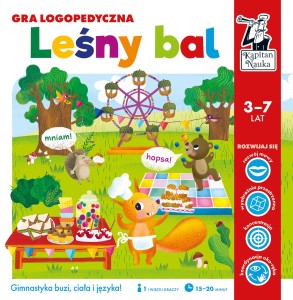 Leśny bal Gra logopedyczna Kapitan Nauka