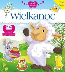 Naklejki iskierki. Wielkanoc (49 naklejek z brokatem)1