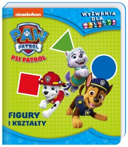 Psi Patrol Wyzwania dla malucha Figury i kształty