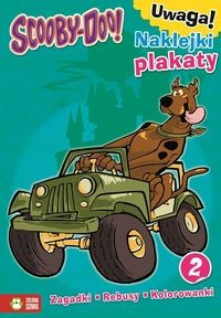 Scooby-Doo! Zagadki, rebusy, kolorowanki (2) (+ naklejki + plakaty)