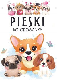 Kolorowanka Pieski (z naklejkami)