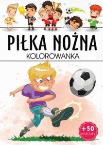 Kolorowanka Piłka nożna (z naklejkami)