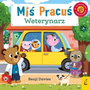Miś Pracuś. Weterynarz (z ruchomymi elementami)